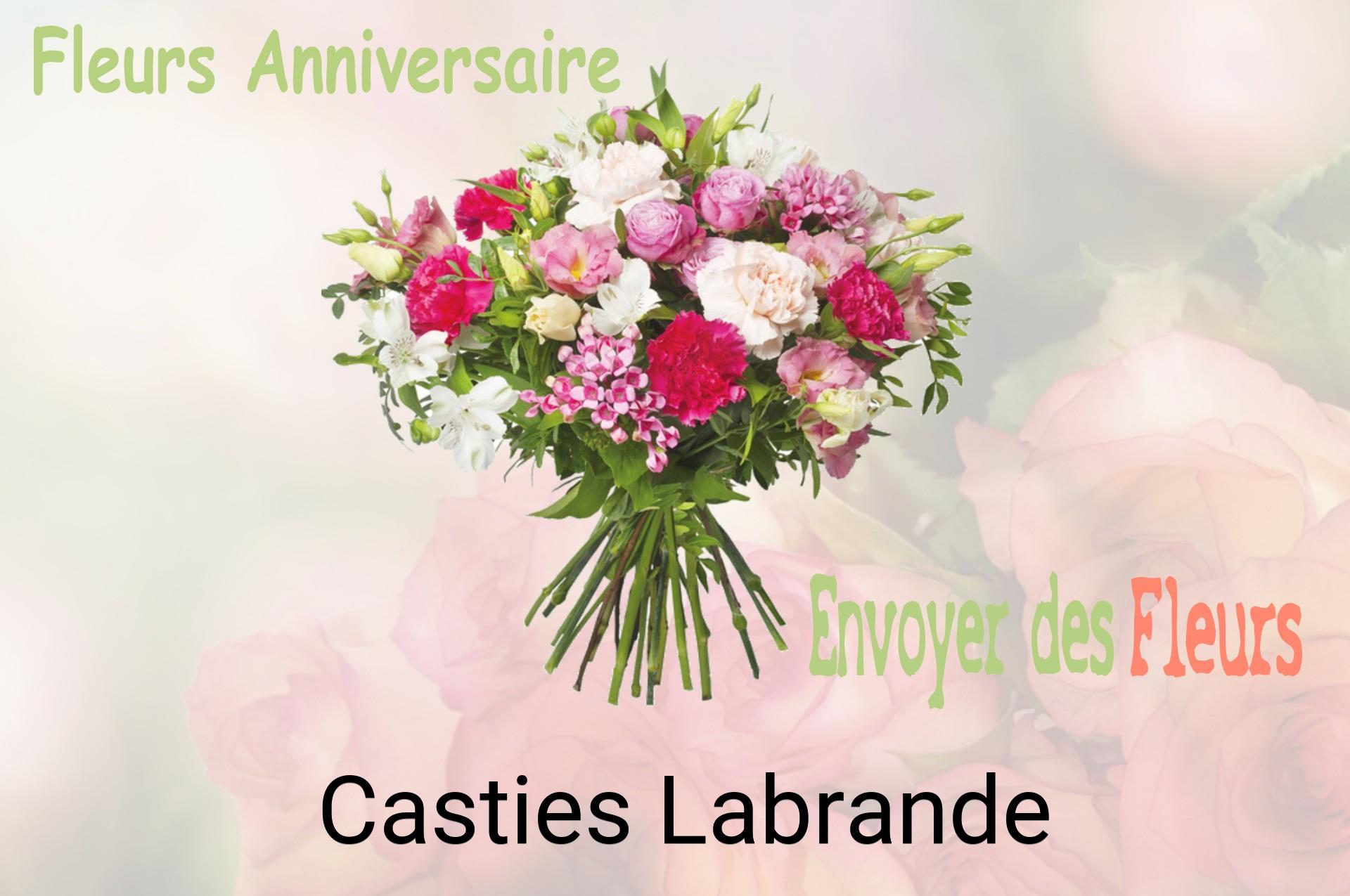Bouquet de fleurs d’anniversaire livré à Casties-Labrande