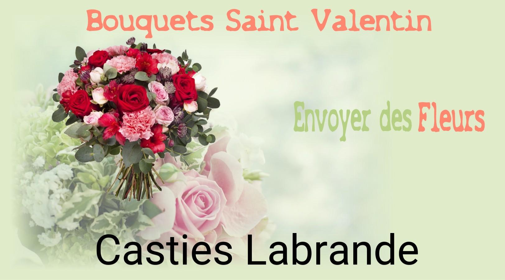 Roses de Saint-Valentin livrées à Casties-Labrande